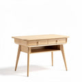 Holztisch mit zwei Schubladen geeignet für Büro oder Wohnraum 120 x 60 x 75cm
